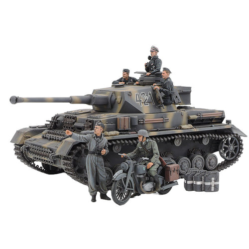 TAMIYA 1/35 IV.F & MOTORCYCLE  EF