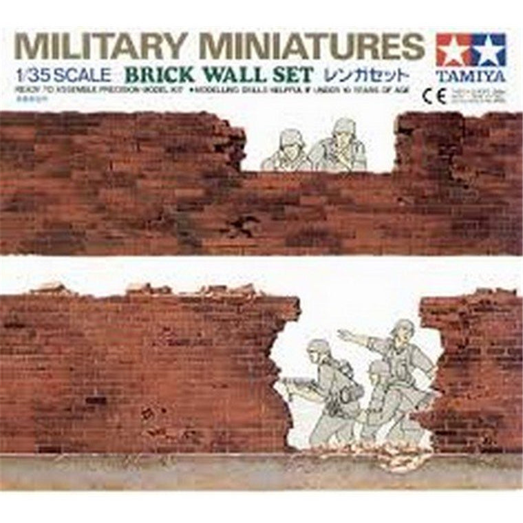 Tamiya 35028 - TAMIYA 1/35 BRICK WALL SET
