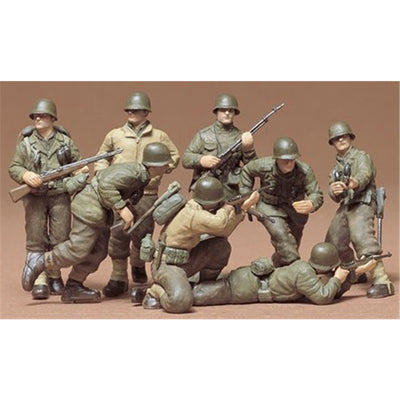 Tamiya 35048 - TAMIYA 1/35 US INFANTRY W/EUR