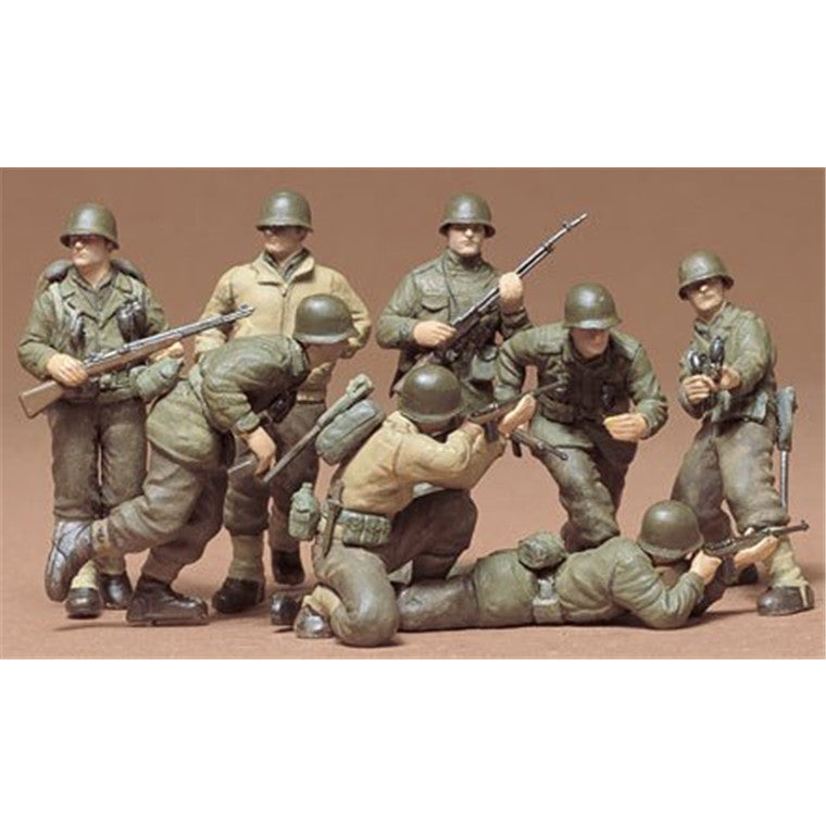 Tamiya 35048 - TAMIYA 1/35 US INFANTRY W/EUR
