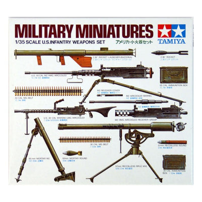 Tamiya 35121 - TAMIYA 1/35 US INFANTRY WEAPON