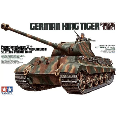 Tamiya 35169 - TAMIYA 1/35 KING TIGER PORSCHE