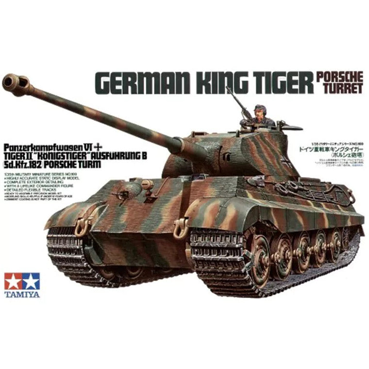Tamiya 35169 - TAMIYA 1/35 KING TIGER PORSCHE