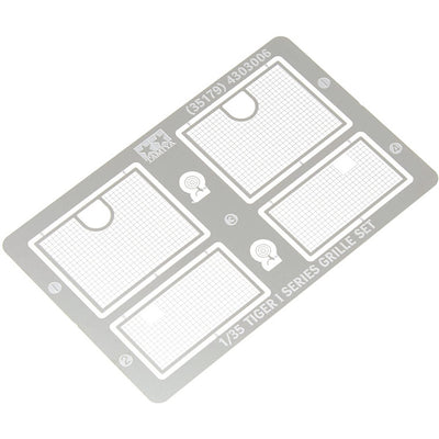 Tamiya Military Miniature Series No.179 - 1/35 - German Heavy Tank Tiger I Series Photo Etched Grille Set
