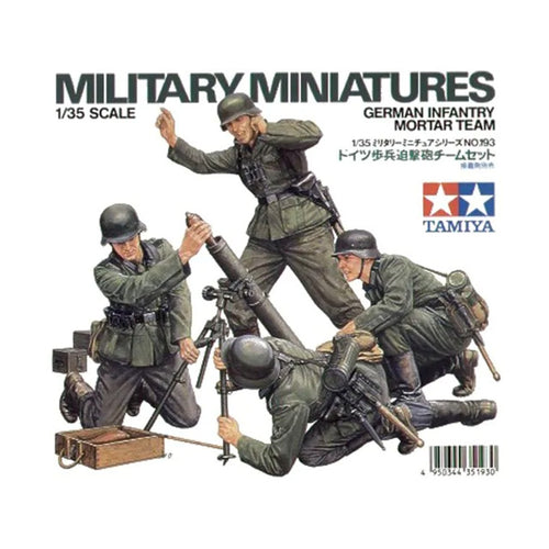 TAMIYA 1/35 GERMAN MORTAR TEAM