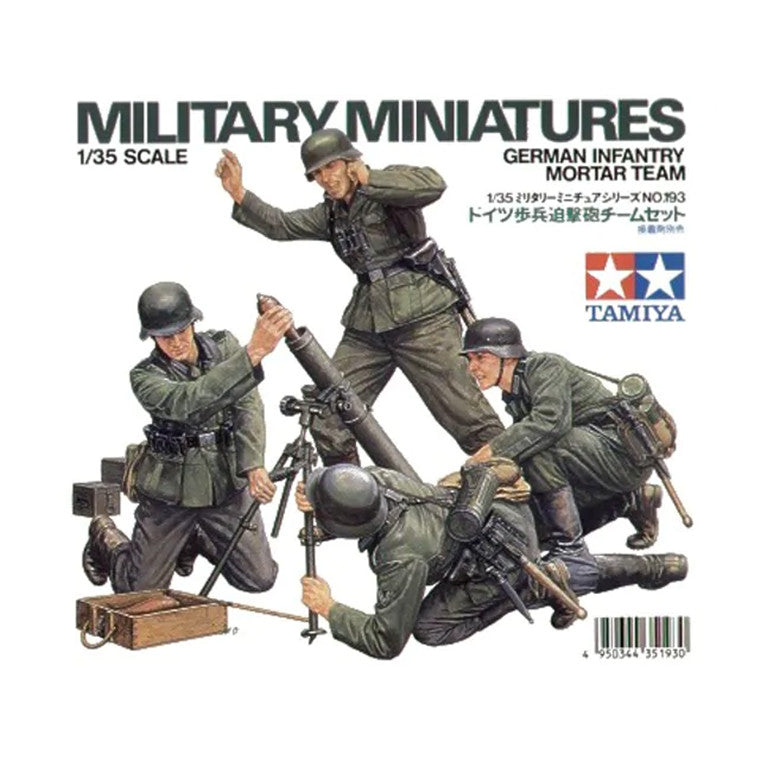 Tamiya 35193 - TAMIYA 1/35 GERMAN MORTAR TEAM