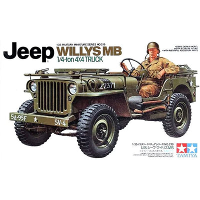 Tamiya 35219 - TAMIYA 1/35 WILLYS JEEP 1/4TON