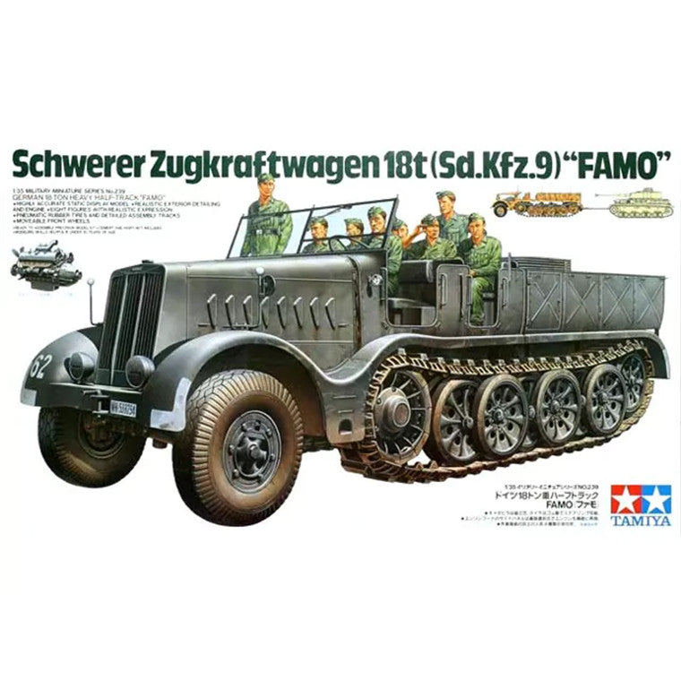Tamiya 35239 - TAMIYA 1/35 FAMO HALFTRACK18TN