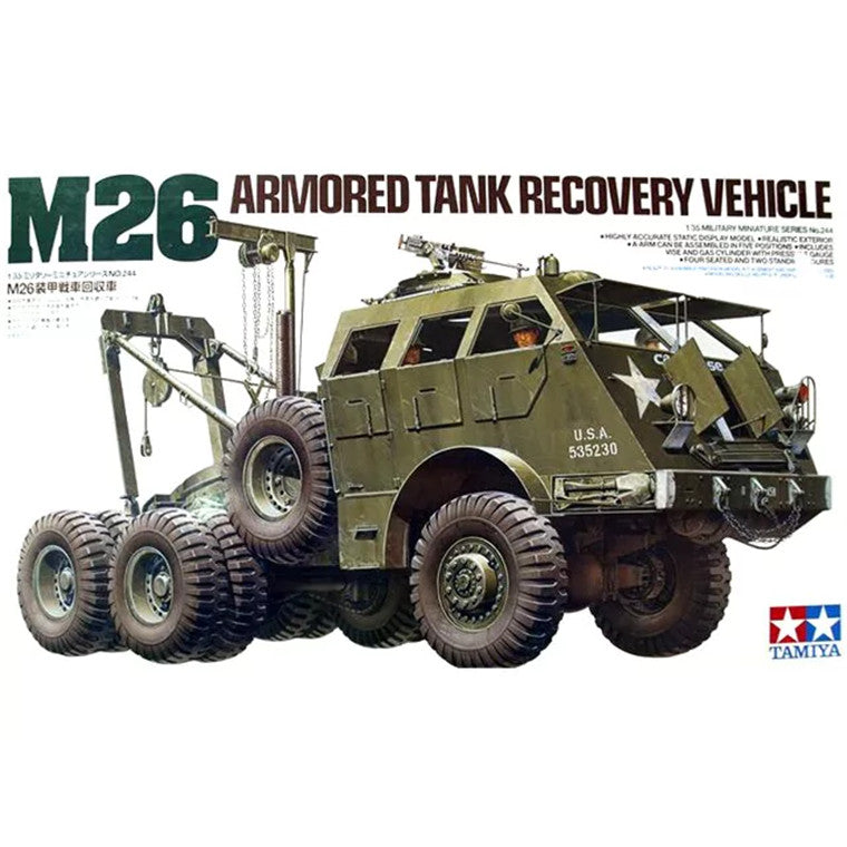 TAMIYA 1/35 TANK RECOVERY M26