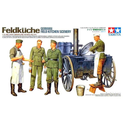 Tamiya 35247 - TAMIYA 1/35 GERM FIELD KITCHEN