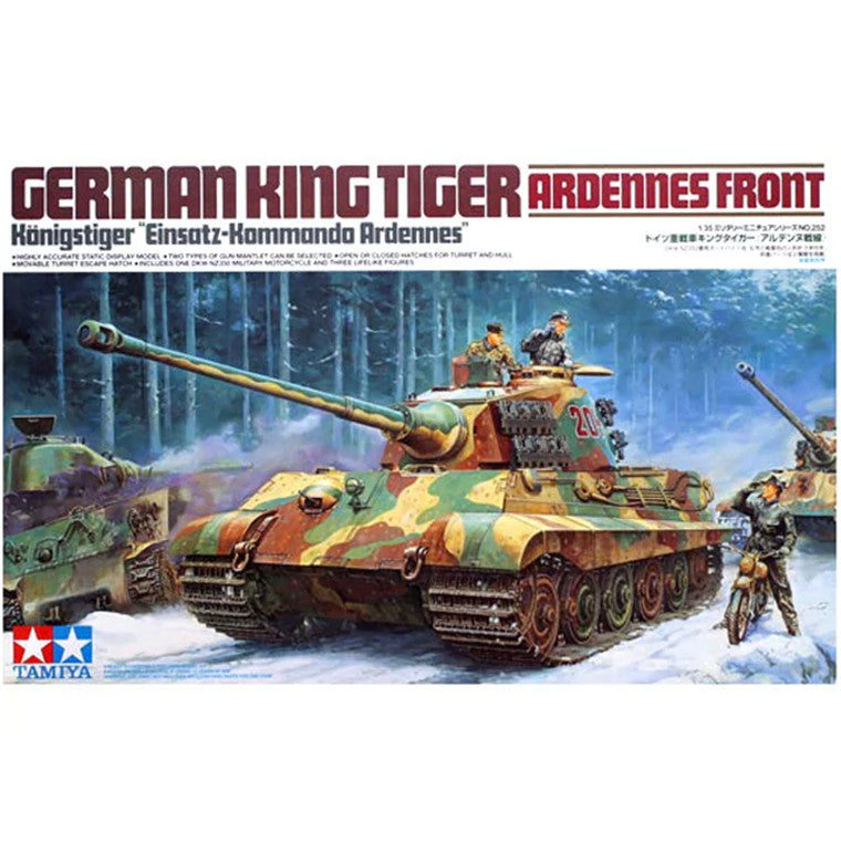 Tamiya 35252 - TAMIYA 1/35 KING TIGER ARDENNE