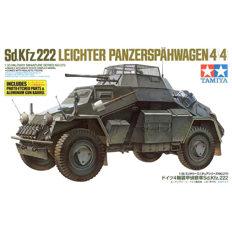 TAMIYA 1/35 SD.KFZ 222 ETCHED