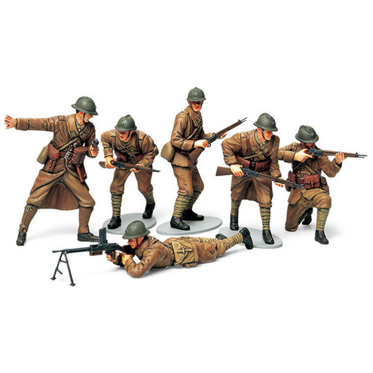 Tamiya 35288 - TAMIYA 1/35 WWII FRENCH INFANTRY SET