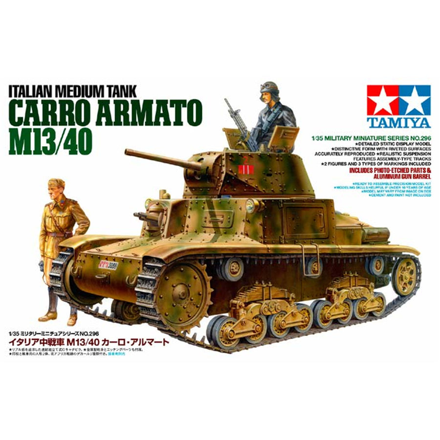 Tamiya 35296 - TAMIYA 1/35 MITTL. KAMPFW. CARRO ARMATO M13/40