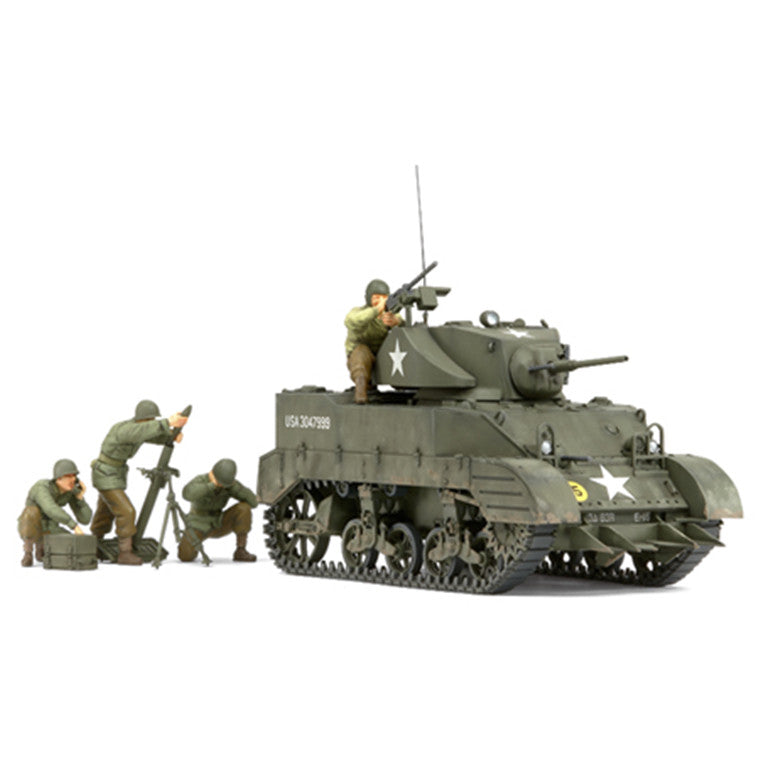 Tamiya 35313 - TAMIYA 1/35 M5A1 W/4 FIGS