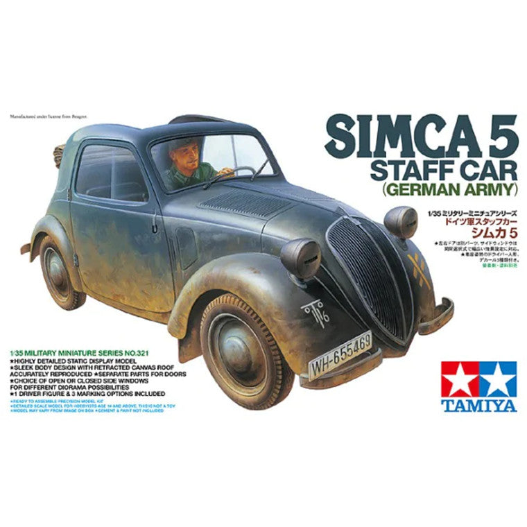 Tamiya 35321 - TAMIYA 1/35 GERMAN SIMCA 5