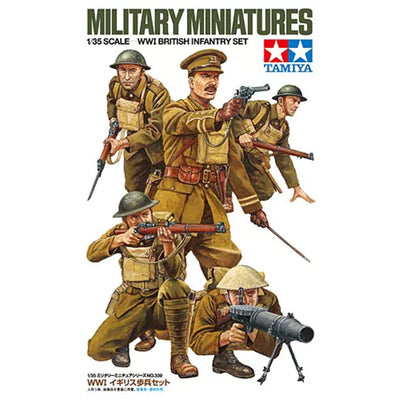 Tamiya 35339 - TAMIYA 1/35 WWI BRITISH INFANTRY SET