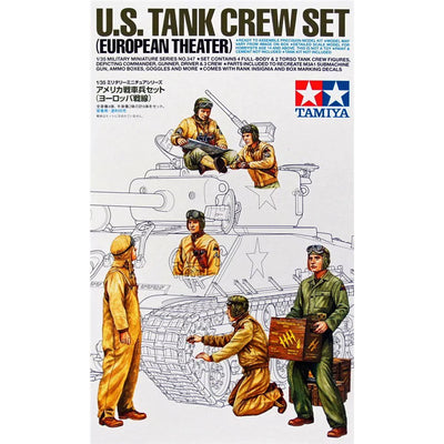 Tamiya 35347 - TAMIYA 1/35 US TANK CREW EURO THEATRE
