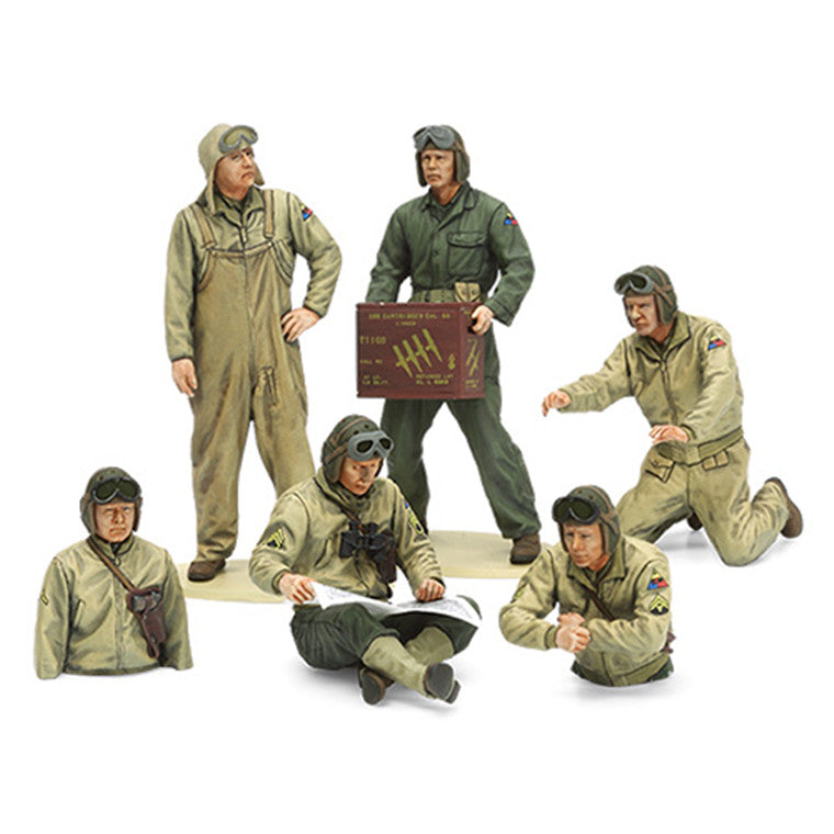 Tamiya 35347 - TAMIYA 1/35 US TANK CREW EURO THEATRE
