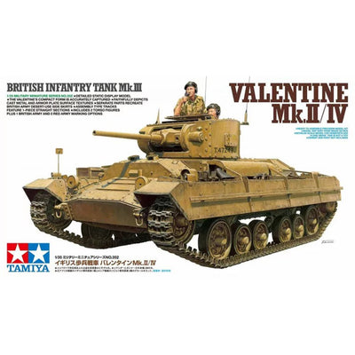 Tamiya 35352 - TAMIYA 1/35 VALENTINE TANK MKII/IV (NZ ARMY)