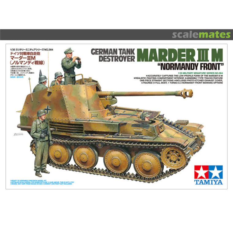 Tamiya 35364 - TAMIYA 1/35 1/35 Marder III M Normandy