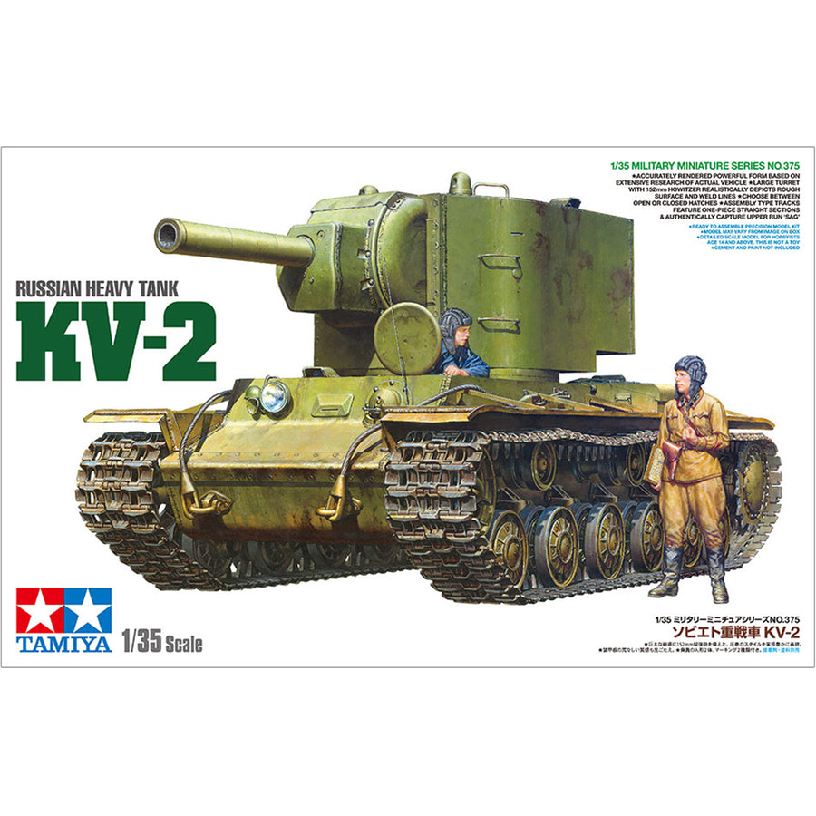 Tamiya 35375 - TAMIYA 1/35 RUSSIAN KV-2
