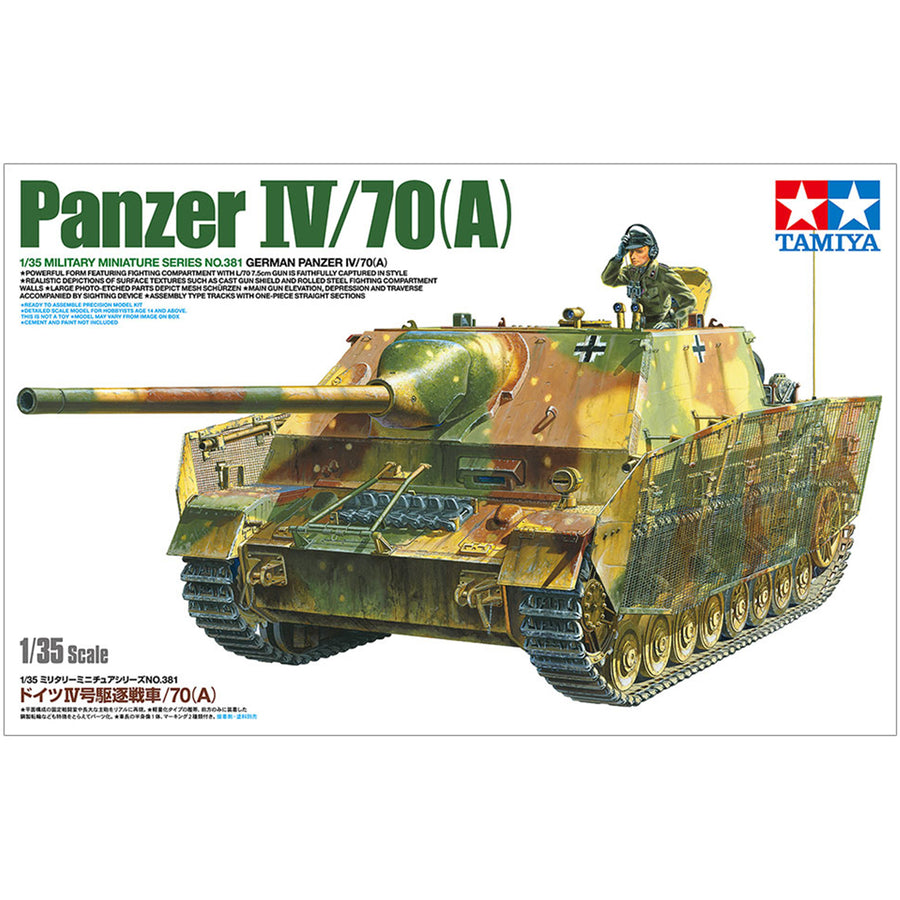 Tamiya 35381 - TAMIYA 1/35 DEUTSCHER PANZER IV/70