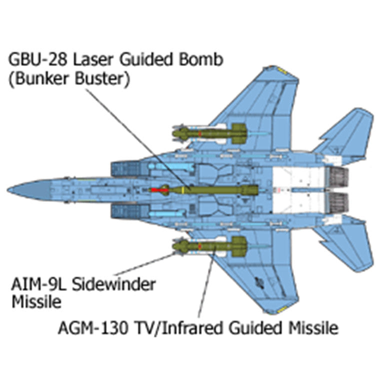 Tamiya 60312 - TAMIYA 1/32 F-15E STRIKE EAGLE „BUNKER BUSTER“