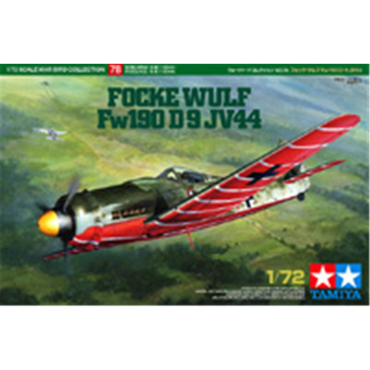 Tamiya 60778 - TAMIYA 1/72 FOCKE-WULF FW190 D-9 JV44