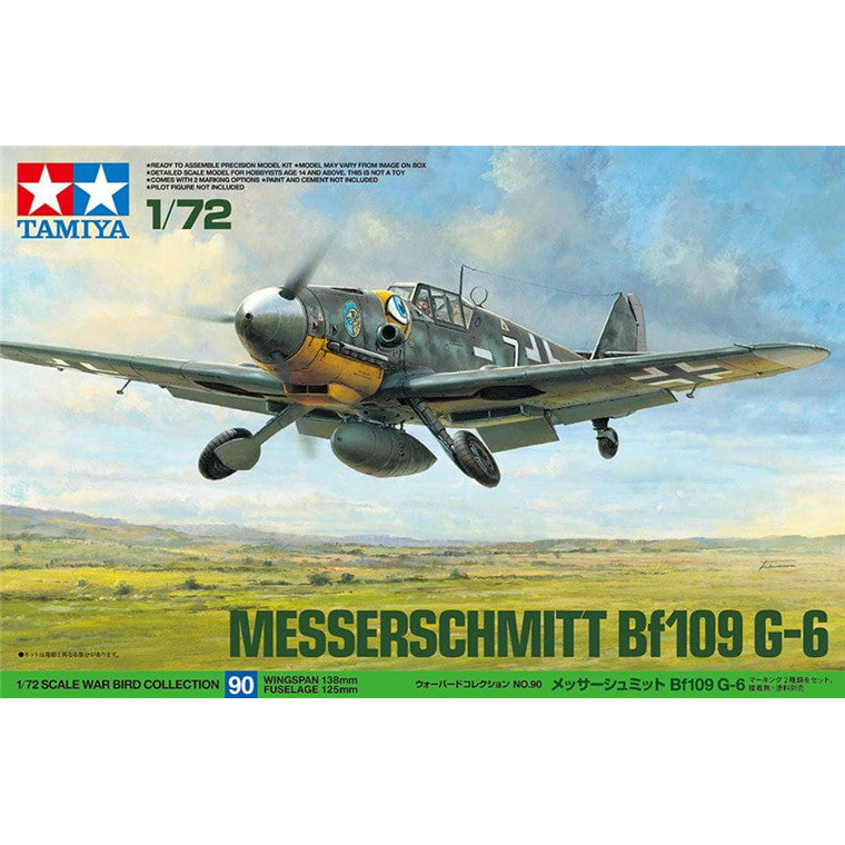 Tamiya 60790 - TAMIYA 1/72 Bf109 G-6