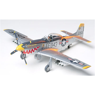 Tamiya Aircraft Series Nr. 44 - 1/48 - North American F-51D Mustang - Koreakrieg