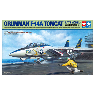 Tamiya 61122 - TAMIYA 1/48 F-14A (LATE) LAUNCH SET