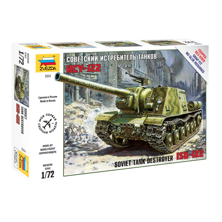 Zvezda Z5054 - ZVEZDA 1/72 EASY ASSY SOWJETISCHE ISU-122