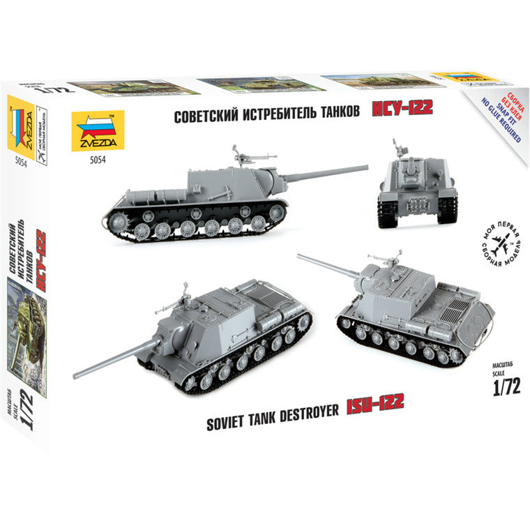 Zvezda Z5054 - ZVEZDA 1/72 EASY ASSY SOWJETISCHE ISU-122
