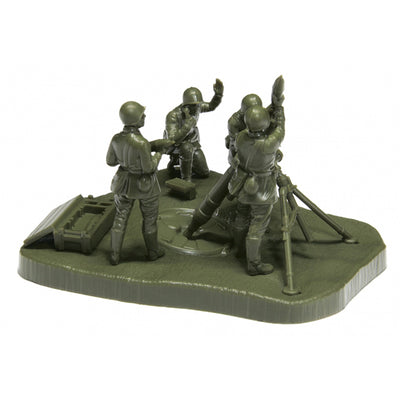 Zvezda Z6147 - ZVEZDA 1/72 SOWJETISCHER 120-MM-MÖRSER & BESATZUNG