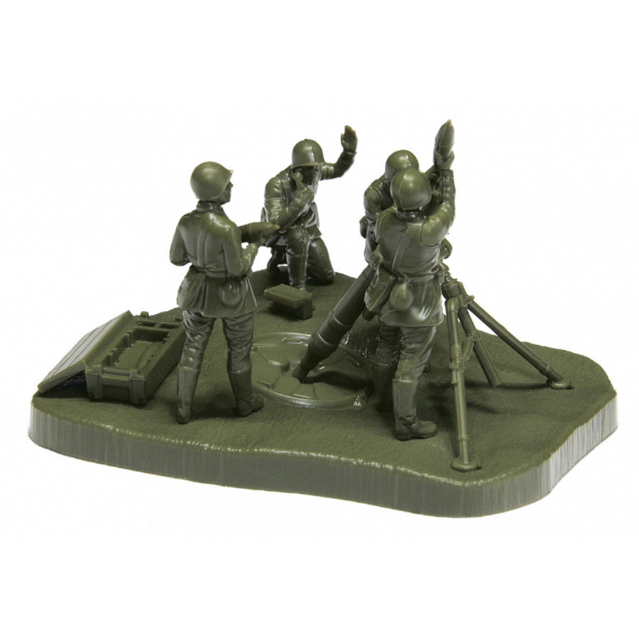 Zvezda Z6147 - ZVEZDA 1/72 SOVIET 120MM MORTAR & CREW
