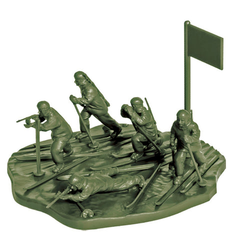 Zvezda Z6199 - ZVEZDA 1/72 SOVIET SKIERS