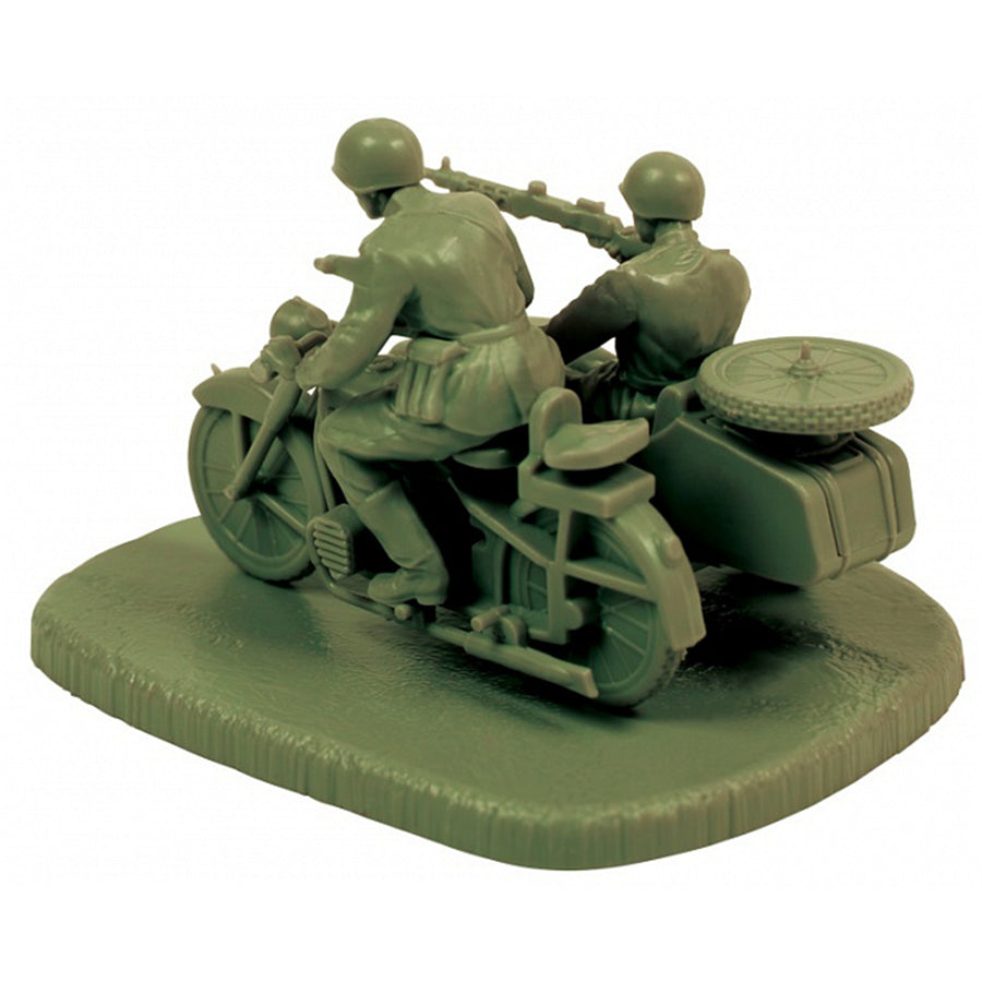 Zvezda Z6277 - ZVEZDA 1/72 SOWJETISCHES M-72 SEITENWAGENMOTORRAD