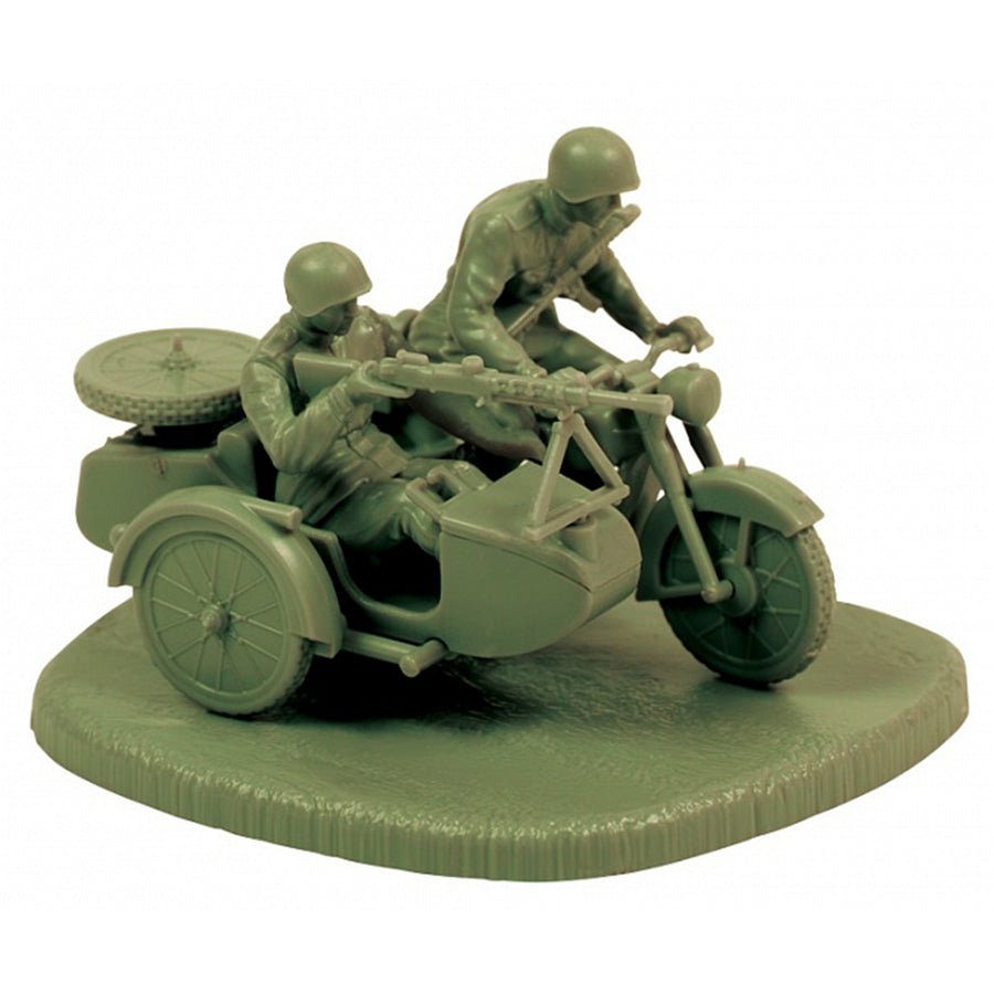 Zvezda Z6277 - ZVEZDA 1/72 SOWJETISCHES M-72 SEITENWAGENMOTORRAD