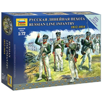Zvezda Z6808 - ZVEZDA 1:72 1812–1814: RUSSISCHE LINIENINFANTERIE**