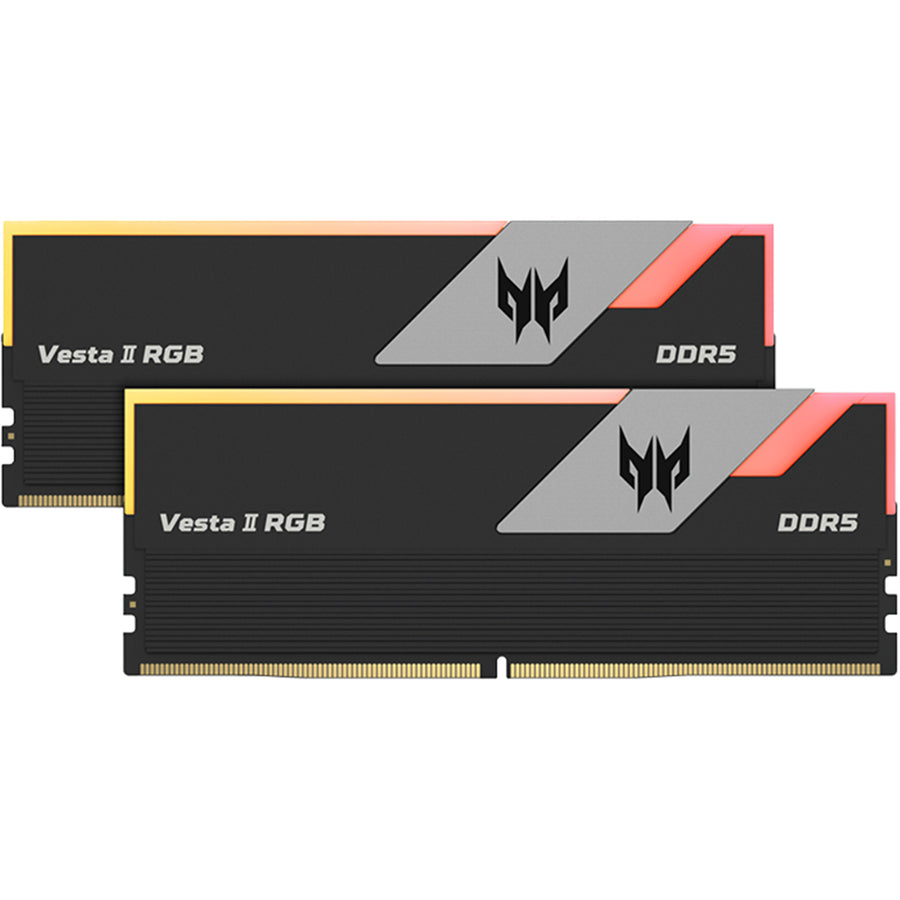 Acer Predator Vesta II 32GB ( 2 X 16GB) RGB DDR5-6000 CL36 Desktop UDIMM Ram Kit