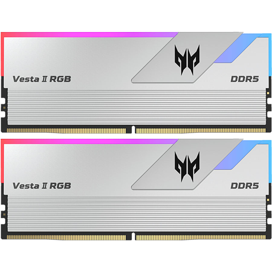 Acer Predator Vesta II 32GB ( 2 X 16GB) RGB DDR5-6000 CL36 Desktop UDIMM Ram Kit