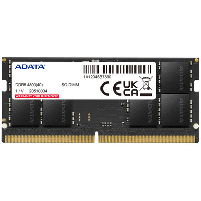 ADATA  16GB DDR5 4800 MT/s, 1.1V SODIMM