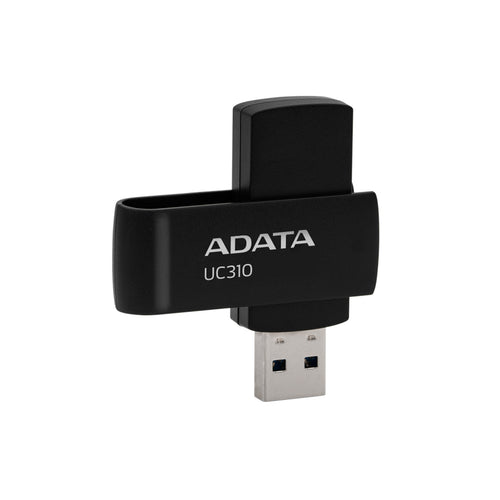 ADATA UC310 Swivel USB3.2 Flash Drive - 128GB - Black