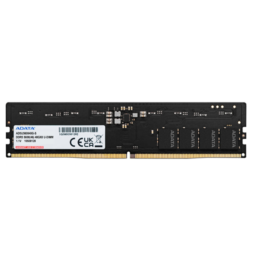 ADATA 32GB DDR5-5600 RAM U-DIMM Lifetime wty