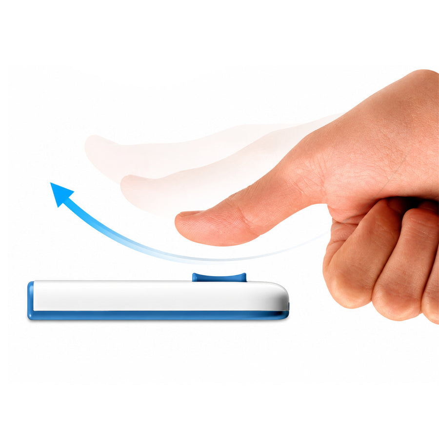 ADATA  C008  USB Flash Drive - 16GB - White / Blue