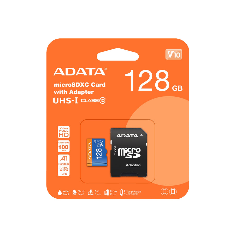 ADATA Premier   microSDXC Memory Card - 128GB