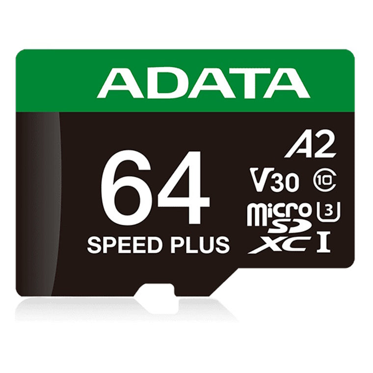 ADATA Speed Plus 64GB microSDXC Card with Adapter