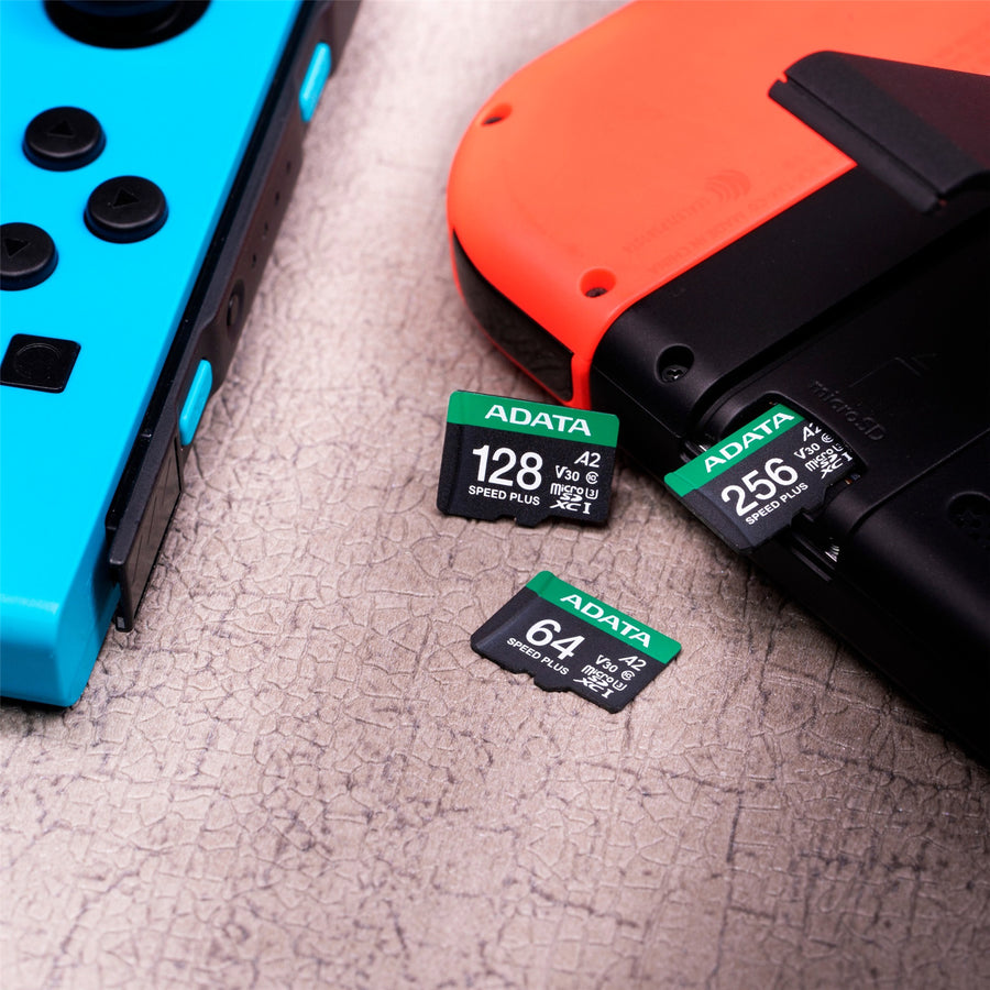ADATA Speed Plus 128GB microSDXC Card with Adapter