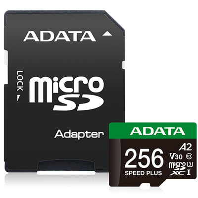 ADATA Speed Plus 256GB microSDXC Card with Adapter